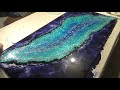 Create Great Resin Effects using Aluminium Foil