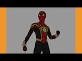How to Draw SPIDER-MAN (Integrated Suit) | Spider-Man: No Way Home