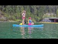 Paddleboarding in Canmore