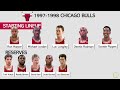 Timeline of JORDAN and the BULLS' 2ND THREE-PEAT | The Last Dance | Bulls Dynasty