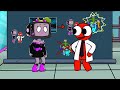 Rainbow Friends But RED Turn into a GHOST👻!! | RAINBOW FRIENDS 2 ANIMATION | Rainbow Magic TDC