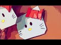 HOW to make paper Hello Kitty origami Technique || Como hacer a Hello Kitty fácil en papel