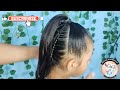 DOS PEINADOS FACILES CON TRENZA PULLTROUGH | BUNS AND BRAIDS