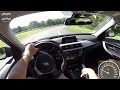 BMW 316d (2016) on German Autobahn - POV Top Speed Drive