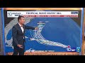 Tropical wave likely to develop and curve north