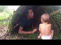 Jungle survival shelter-A frame style