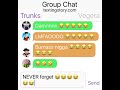 Dragon Ball Z: Z-Fighters Group Chat😂💯