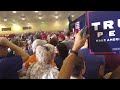 Full house at Tampa Trump rally 11/5/16