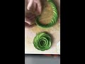 How to: Create an Avocado Rose
