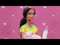 Diy - How to make - Barbie Doll Baby Set : Strollers, babies clay...