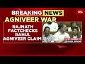 Ready For Agniveer Debate: Rajnath Singh Factchecks Rahul Gandhi's Agniveer Claim | Parliament