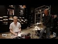 John Riley Selecting Cymbal Sets In Our Cymbal Vault