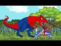 EVOLUTION OF DINOSAURS BRACHIOSAURUS, PTERODACTYL REX Megalodon Bites &Godzilla King of the Monsters