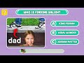 Guess Famous Youtuber By Song - Salish Matter, Nidal Wonder, King Ferran (The Royalty Family) Quiz