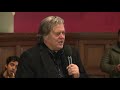 Steve Bannon | Full Address and Q&A | Oxford Union