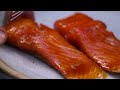 Hot Smoked Trout in Bradley Smoker