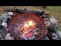 Cooking Steaks On An Open Fire In Your Back Yard Or Camp