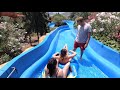 Water Slides at Adaland Aquapark in Kuşadası, Aydın, Türkiye