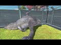 Gigan Godzilla in Battle with All Dinosaurs of Arbs - Animal Revolt Battle Simulator