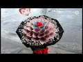 Hướng dẫn bó hoa bằng tiền||Instructions for flower bouquets with money