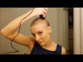 Shaving my hair off