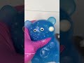 Blue Bear 🐻 infected face pimples | mochi pimple popping satisfying ASMR #asmr #viral #fypシ