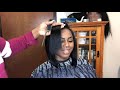 Sew in Razor Cut Bob |XQ HAIR| Protective Styles for natural hair