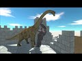 NEW UPDATED GORO THE GIANT vs ALL UNITS Animal Revolt Battle Simulator