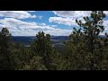 Pikes peak by drone