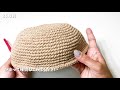 Crochet ★ How to crochet a simple brim hat