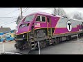 The MBTA Commuter Rail’s Holiday Trains: Extra Long and Extremely Rare Trains - December 2023