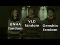 Why is it Always You Three Fandoms?