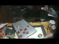 Re-inking Dice w/ Plaid Folk Art Treasure Gold