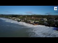 New Zealand High Tide Crashes Into Houses