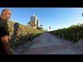 Miami South Beach Morning Run in 4K | Virtual Running Adventure