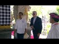 Momen Kedatangan Presiden USA Joe Biden di Taman Hutan Raya Bali