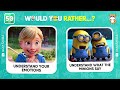 Would You Rather INSIDE OUT 2 vs DESPICABLE ME 4 Edition!