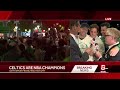 New Kids on the Block celebrate Celtics' 18th NBA championship