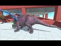 ESCAPE FROM ALIEN TRICERATOPS #3 - Animal Revolt Battle Simulator