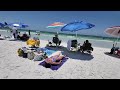 Beach Walk 4K ☀️ Clearwater Beach 2024 🌴 Florida, USA 🇺🇸 4K 60fps UHD