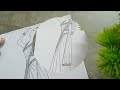 How to draw a Girl with Shaari // Pencil sketch for beginner // Pencil drawing // Girl drawing easy