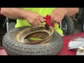 Honda CT70 - tire breakdown tool