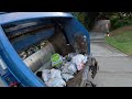 Garbage Man Gopro PoV | Trash Cans Out The WAZOO!