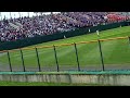 【2018年夏・南北海道高校野球大会決勝】駒大苫小牧の応援風景（外野ライト側から撮影編）