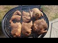 Stuffed Cornish Rock Hen | Weber Smokey Mountain