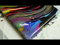 Acrylic Pouring - 4-cup Dirty Pour with Bright Colors!