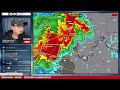 🔴NOW: Tornado Threat Broadcast with LIVE Traffic Cams