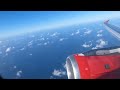 Takeoff from Vieux Fort, St. Lucia | Air Canada Rouge A319