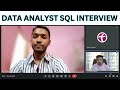 Data Analyst live Mock Interview | SQL | Power BI | Data Science - Must Watch!!