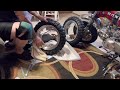 How to install a new Tire on Aluminum Wheels for a Honda CT70 Clone Champion Icebear